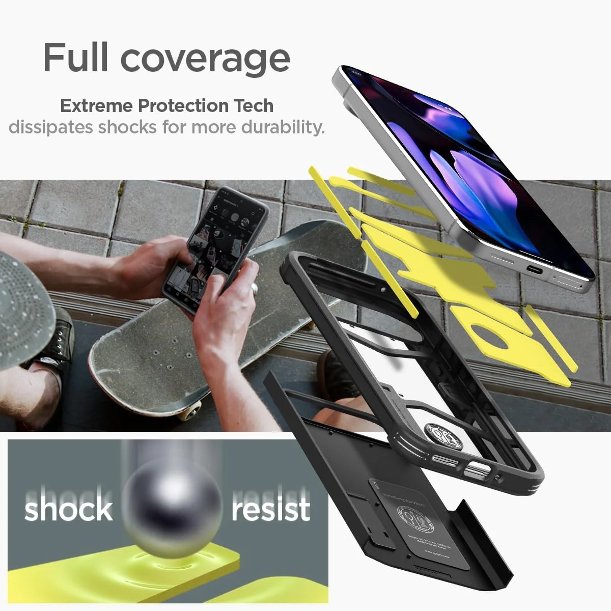 محافظ ضد ضربه Spigen Tough Armor طراحی شده برای گوشی Google Pixel 9 Pro XL - مشکی محافظ ضد ضربه Spigen Tough Armor طراحی شده برای گوشی Google Pixel 9 Pro XL - مشکی