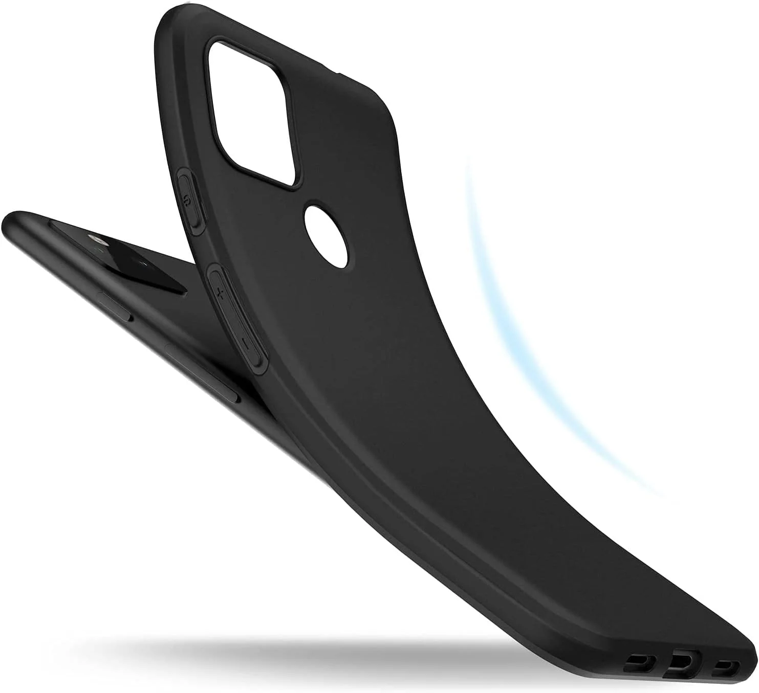 کاور محافظ گوشی گوگل پیکسل 5a 5G، باریک، سبک، سیلیکونی نرم با پوشش مات مشکی کاور محافظ گوشی گوگل پیکسل 5a 5G، باریک، سبک، سیلیکونی نرم با پوشش مات مشکی