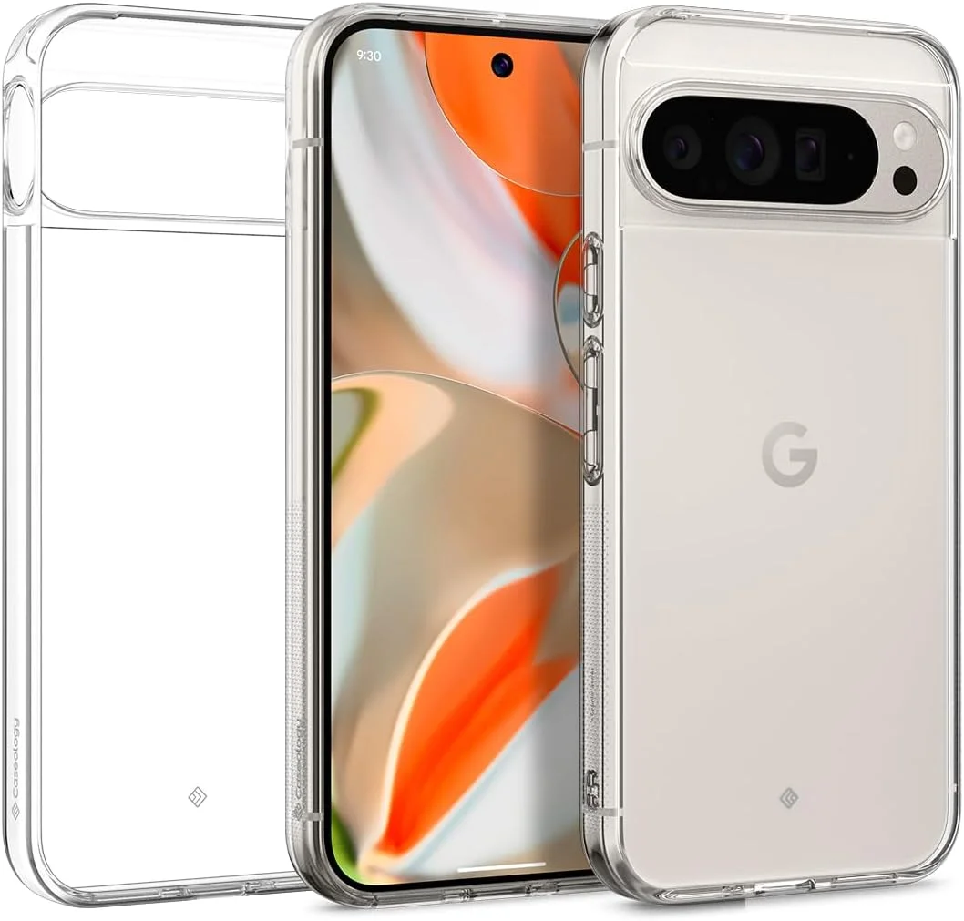کاور محافظ گوشی Caseology Capella مناسب برای Google Pixel 9 Pro XL مدل 2024 [استاندارد نظامی] - شفاف