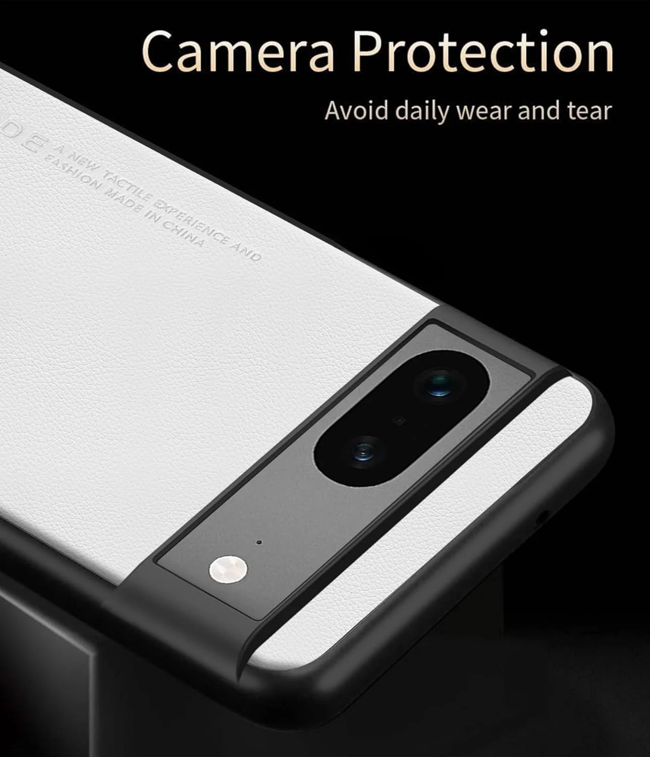 کاور چرمی محافظ گوشی گوگل پیکسل 7، TPU نرم، بسیار سبک، محافظت از دوربین (سفید) کاور چرمی محافظ گوشی گوگل پیکسل 7، TPU نرم، بسیار سبک، محافظت از دوربین (سفید)