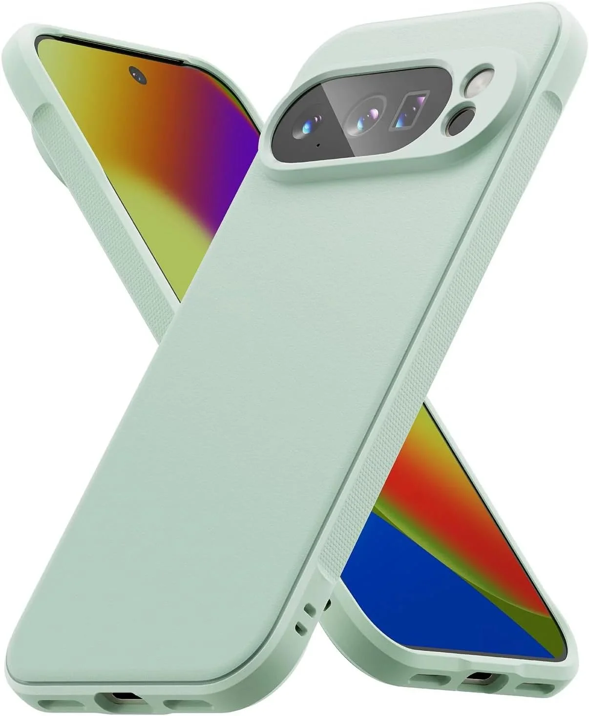 کاور اونیکس رینکه سازگار با گوگل پیکسل 10 پرو XL، با گریپ تقویت شده، TPU منعطف و مقاوم، ضد ضربه، محافظ سپر TPU مقاوم - نعنایی کاور اونیکس رینکه سازگار با گوگل پیکسل 10 پرو XL، با گریپ تقویت شده، TPU منعطف و مقاوم، ضد ضربه، محافظ سپر TPU مقاوم - نعنایی