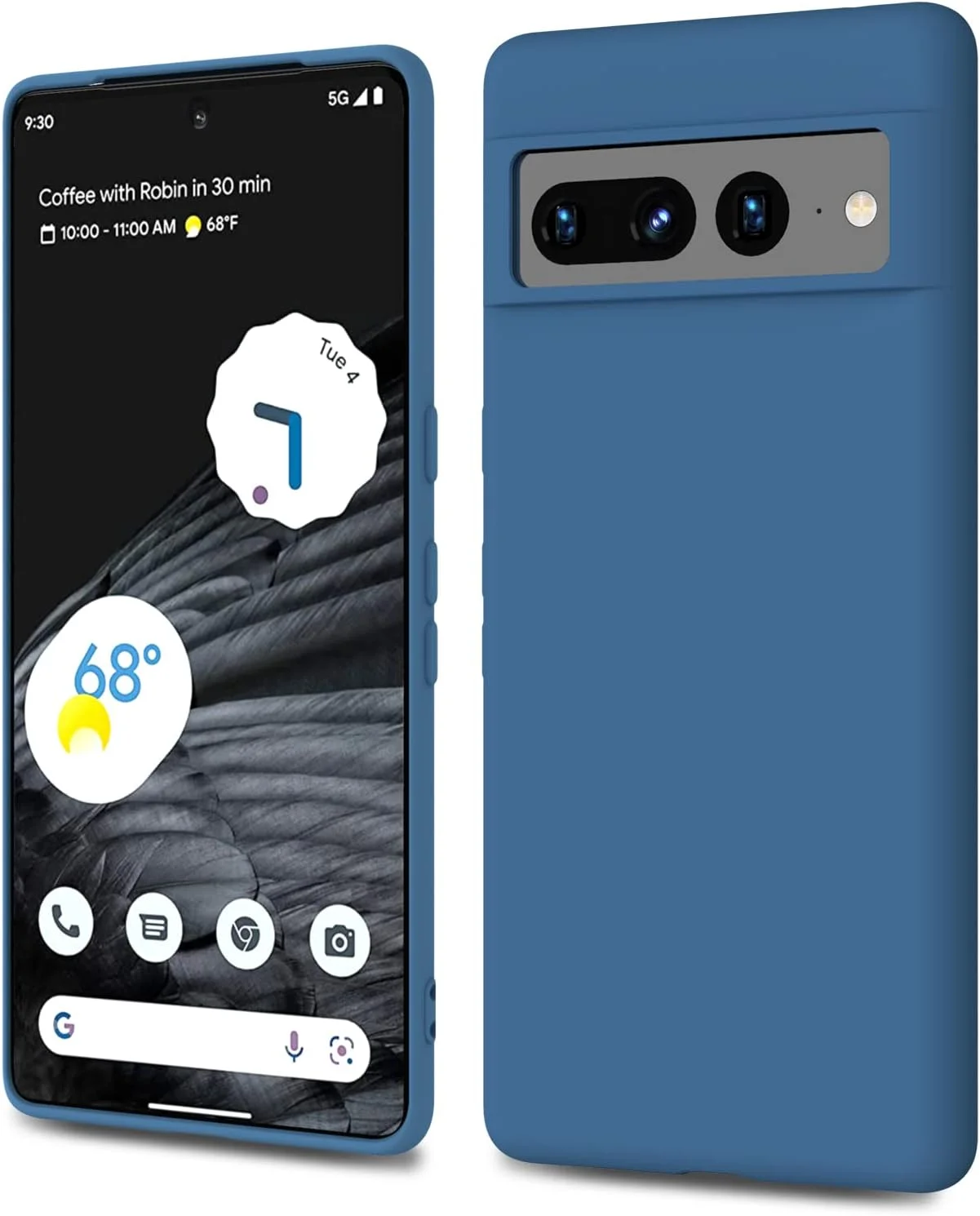 قاب محافظ گوشی گوگل پیکسل 7 پرو، باریک، منعطف، TPU جاذب ضربه با محافظت ارتقا یافته برای گوگل پیکسل 7 پرو، آبی قاب محافظ گوشی گوگل پیکسل 7 پرو، باریک، منعطف، TPU جاذب ضربه با محافظت ارتقا یافته برای گوگل پیکسل 7 پرو، آبی