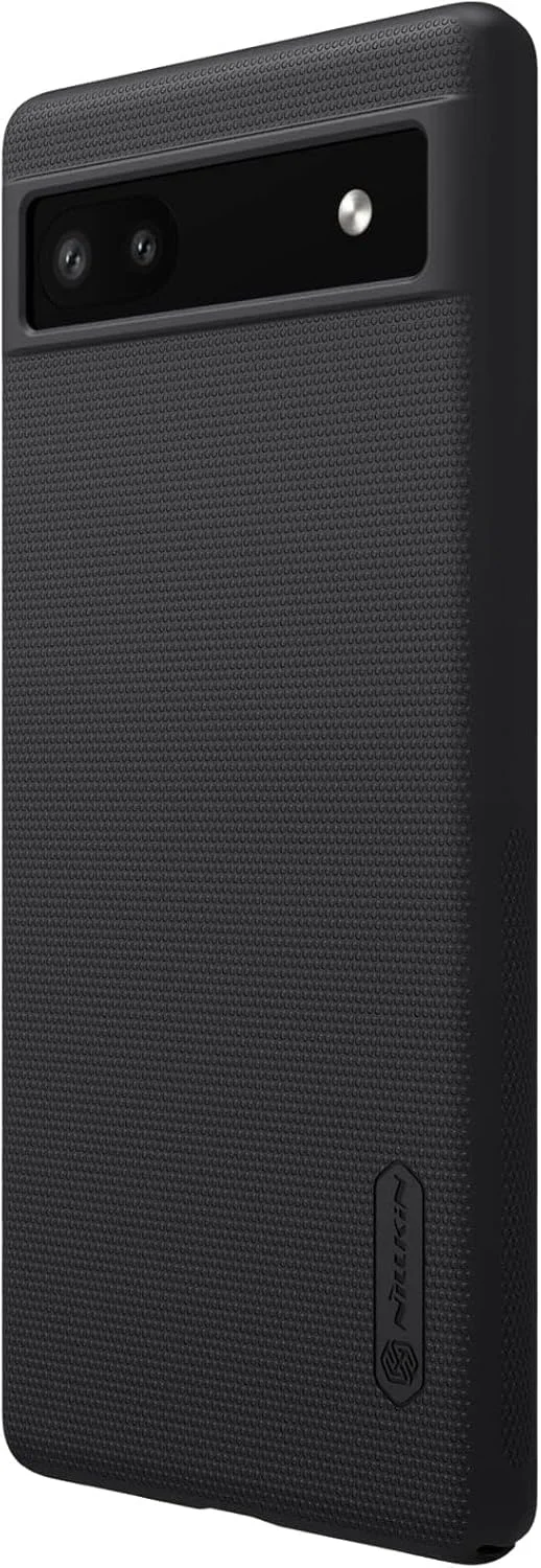 قاب نیلکین مدل Super Frosted مناسب برای گوشی گوگل پیکسل 6A (6.1 اینچ) با پوشش سخت و ضد لغزش، رنگ مشکی