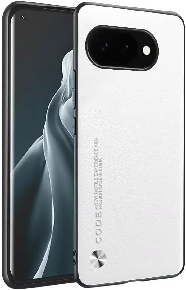قاب محافظ تجاری ممتاز برای گوگل پیکسل 9A - مقاوم در برابر اثر انگشت، محافظت کامل بدنه، مقاوم در برابر ضربه، مقاوم در برابر خراش (سفید)