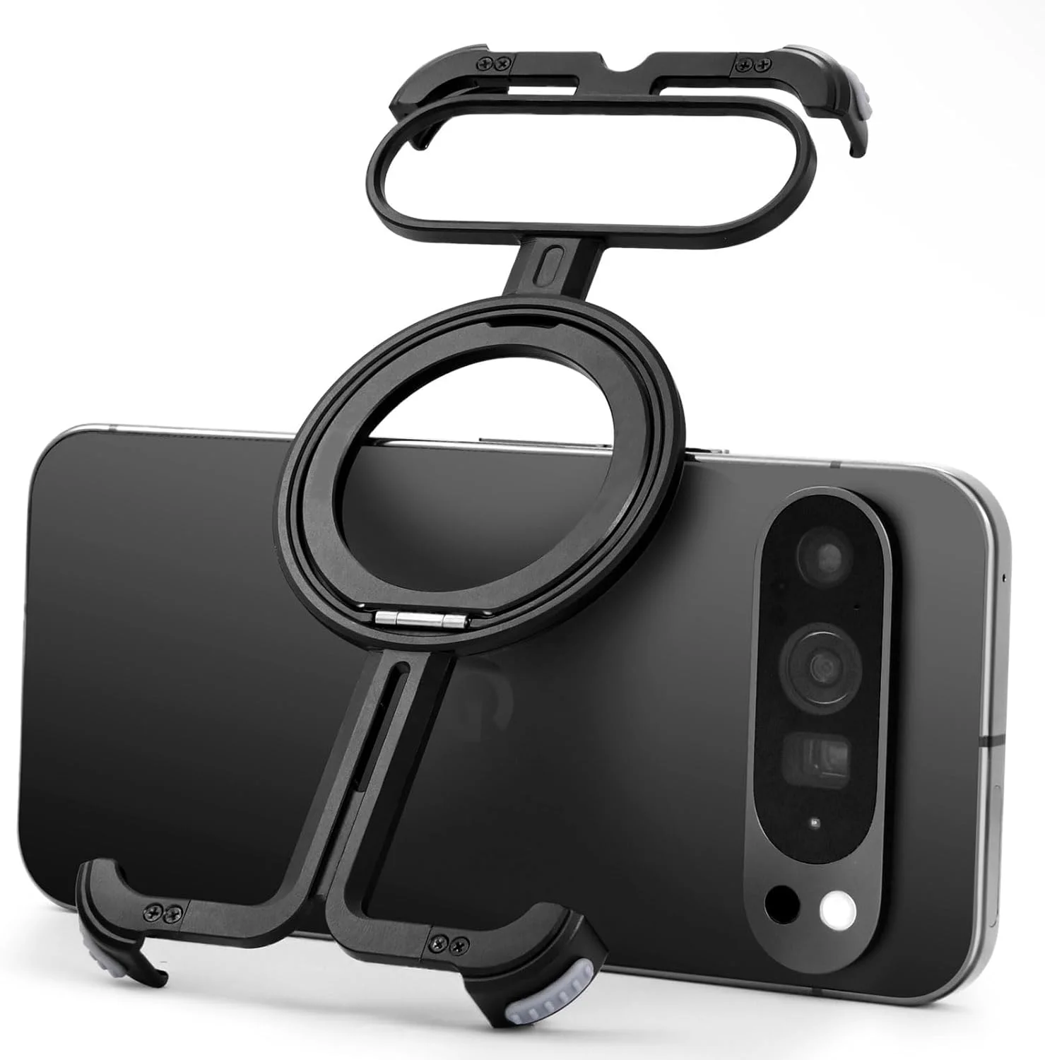 کاور محافظ بامپر آزون برای گوگل پیکسل 9 پرو/پیکسل 9 - کاور نامرئی با حلقه مغناطیسی، محافظ باریک و بدون فریم ضد ضربه، طراحی مینیمالیستی ممتاز (مشکی) کاور محافظ بامپر آزون برای گوگل پیکسل 9 پرو/پیکسل 9 - کاور نامرئی با حلقه مغناطیسی، محافظ باریک و بدون فریم ضد ضربه، طراحی مینیمالیستی ممتاز (مشکی)