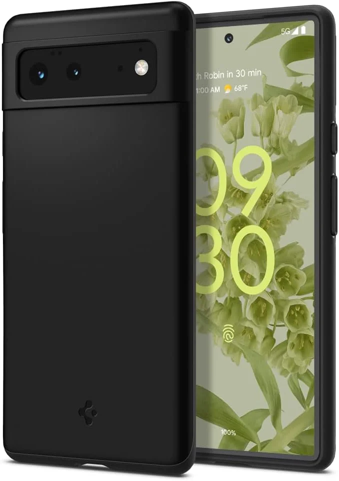 کاور محافظ نازک Spigen Thin Fit مناسب برای گوشی گوگل پیکسل 6 - مشکی
