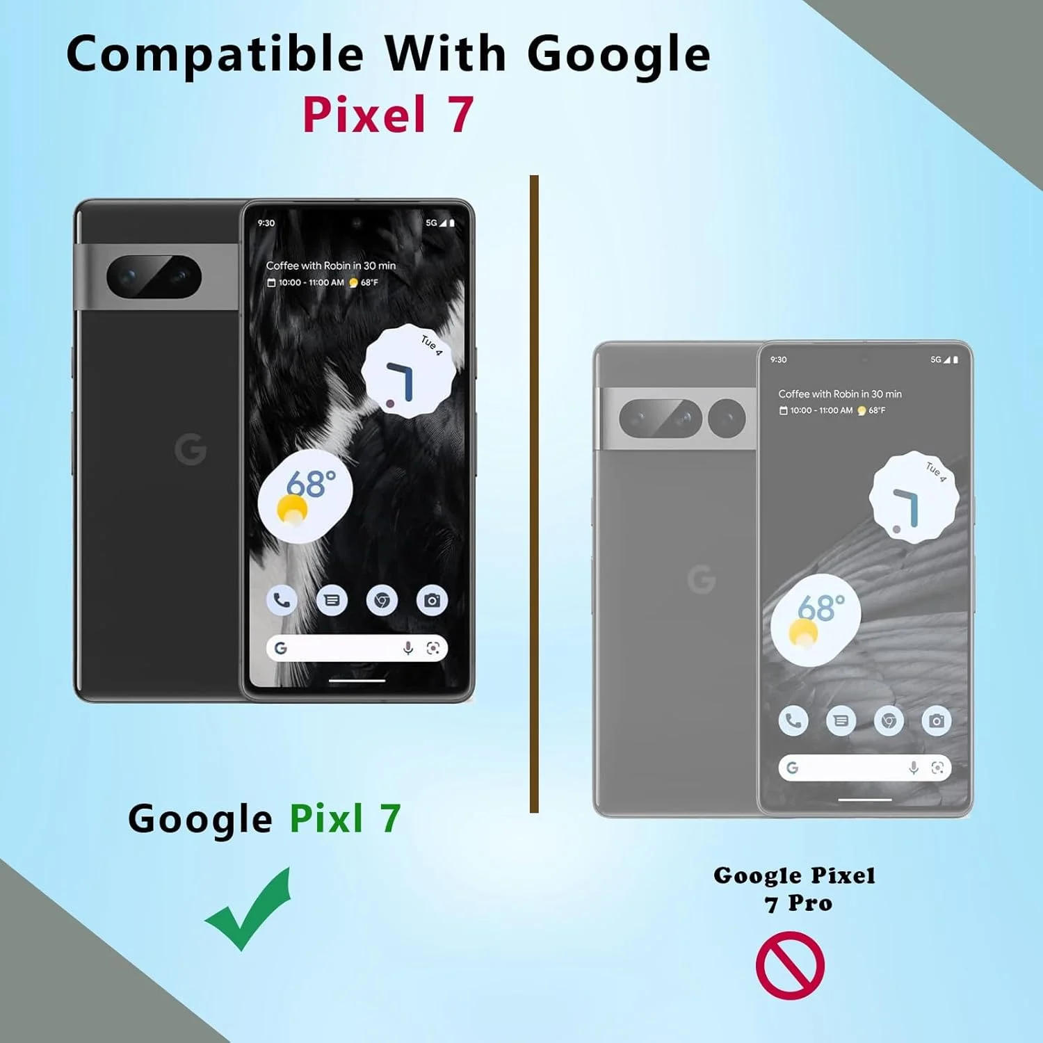 کاور گوگل پیکسل 7، [نازک و باریک] [ضد ضربه] ژله ای TPU انعطاف پذیر، محافظ نرم سیلیکونی برای گوگل پیکسل 7، شفاف