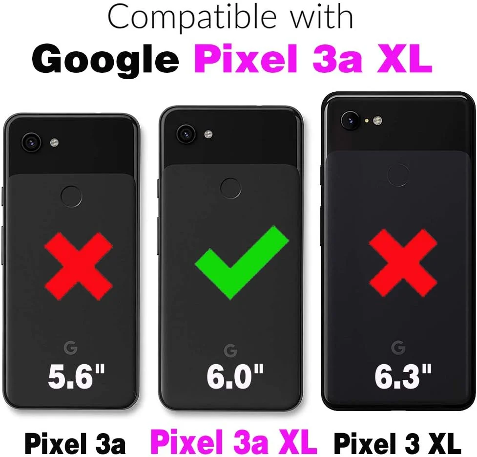کاور محافظ گوشی آسویش برای گوگل پیکسل 3a XL، ضد ضربه، بامپر سیلیکونی نرم، سه لایه، محافظ سنگین، لوازم جانبی موبایل پیکسل 3a XL