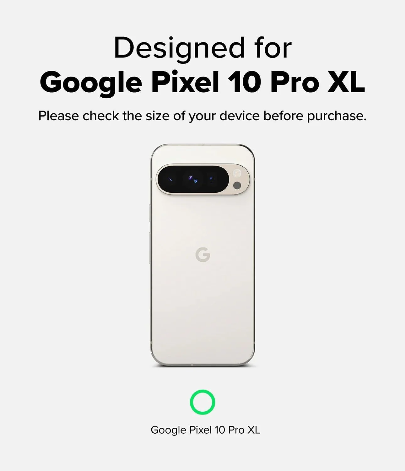 کاور محافظ ژله ای Ringke Fusion سازگار با گوشی گوگل پیکسل 10 پرو XL، پشت PC شفاف، بامپر TPU نرم و انعطاف پذیر، مقاوم در برابر خط و خش، محافظت ضد ضربه - شفاف