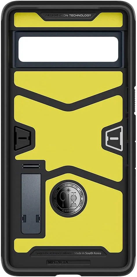 کاور محافظ ضد ضربه Spigen Tough Armor مناسب برای گوشی Google Pixel 7 PRO - رنگ Metal Slate