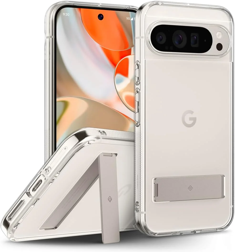 کاور محافظ گوشی Caseology Capella Kickstand مناسب برای Google Pixel 9 Pro XL [دارای پایه نگهدارنده]