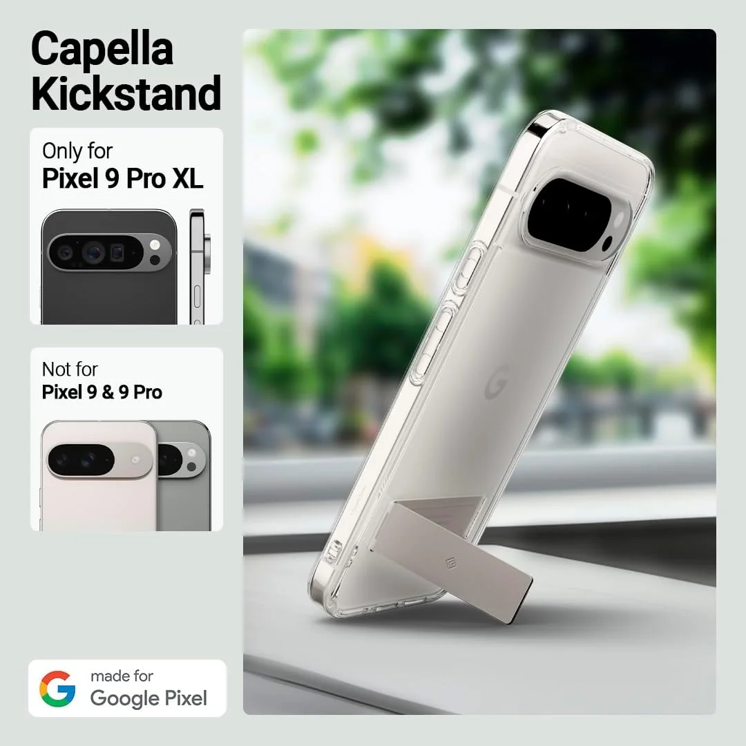 کاور محافظ گوشی Caseology Capella Kickstand مناسب برای Google Pixel 9 Pro XL [دارای پایه نگهدارنده]