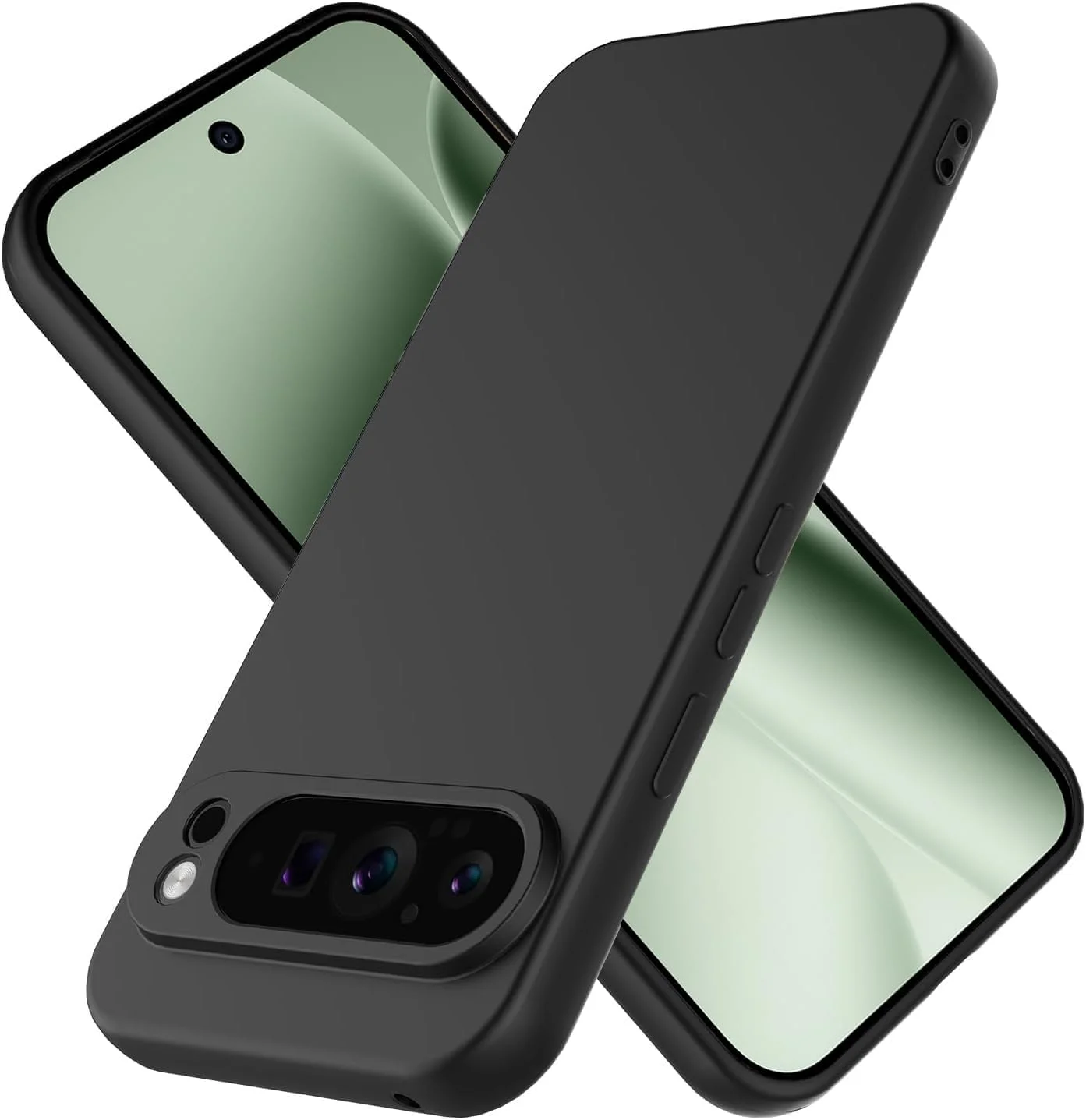 کاور ژله ای سیلیکونی نازک KP TECHNOLOGY مناسب برای Google Pixel 10 Pro XL (مشکی)