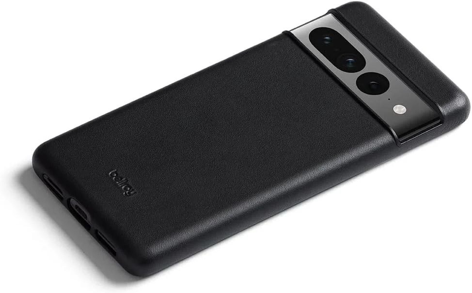 کاور چرمی بلروی برای پیکسل 7 پرو - (کاور باریک گوشی) - مشکی