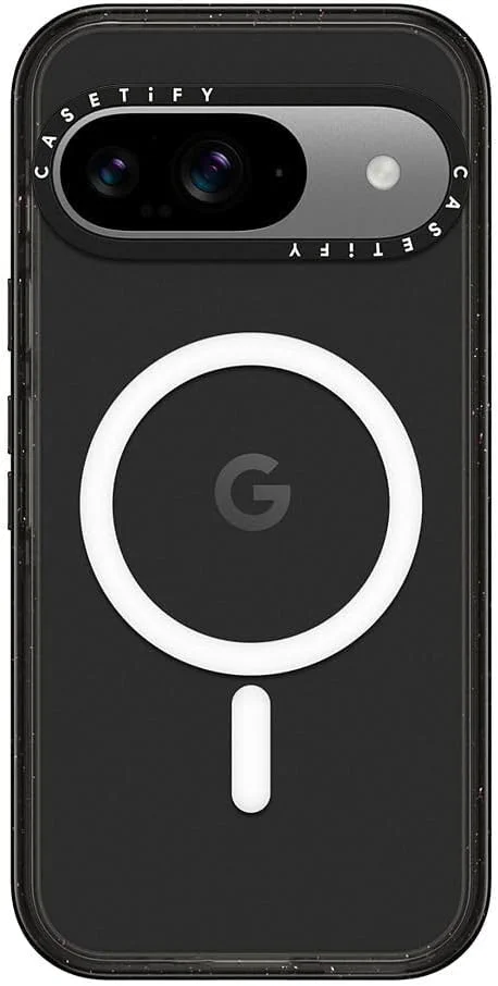 کاور ضربه گیر CASETiFY برای Google Pixel 9 / Pixel 9 Pro - مشکی شفاف