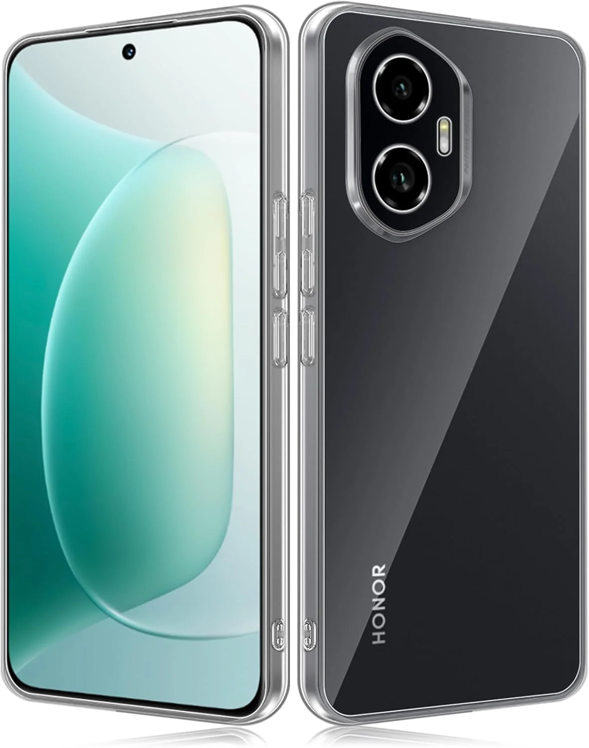 کاور محافظ گوشی آنر 300، کاور محافظ شفاف و بسیار نازک با محافظت ضد ضربه در چهار گوشه، ساخته شده از TPU منعطف و نرم