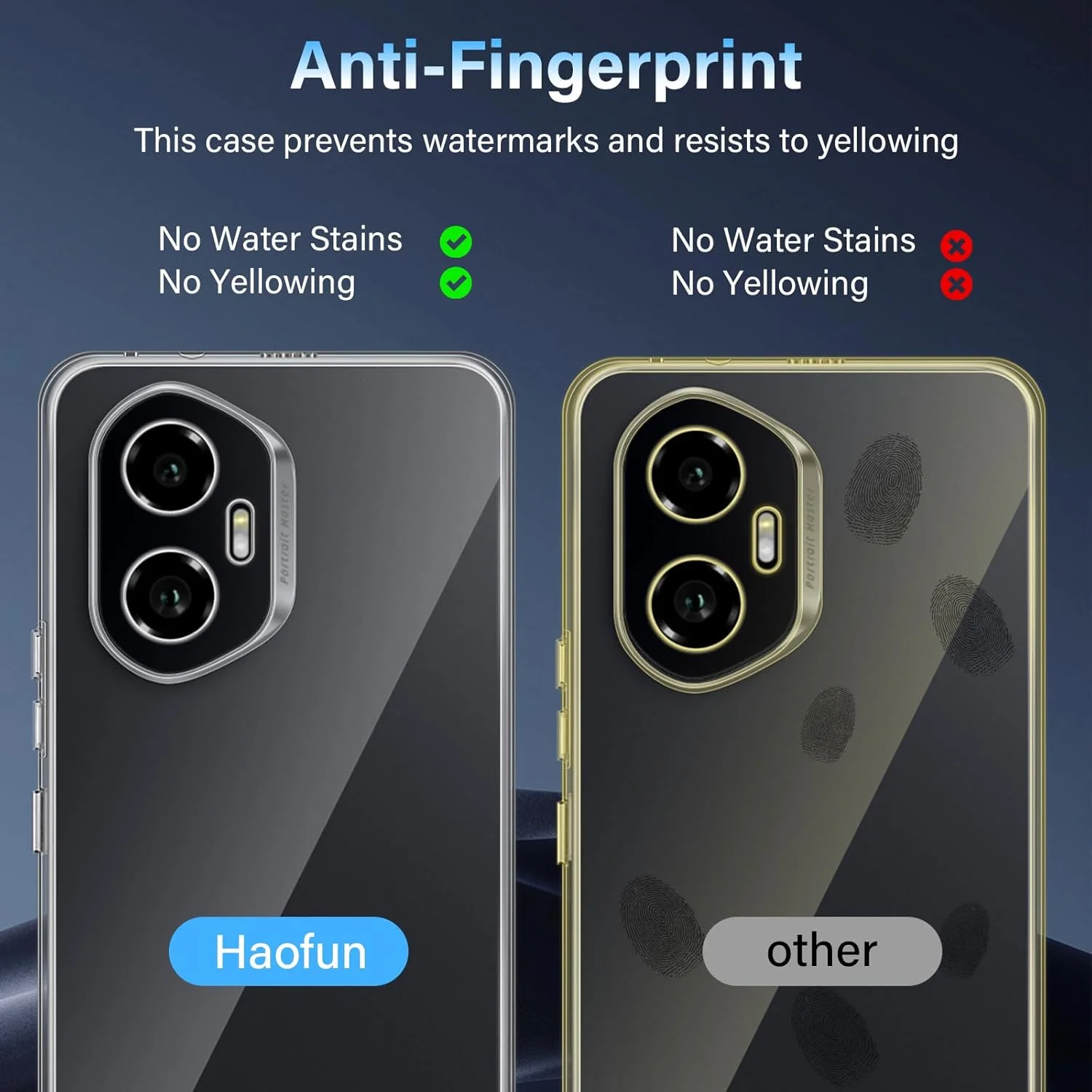 کاور محافظ گوشی آنر 300، کاور محافظ شفاف و بسیار نازک با محافظت ضد ضربه در چهار گوشه، ساخته شده از TPU منعطف و نرم