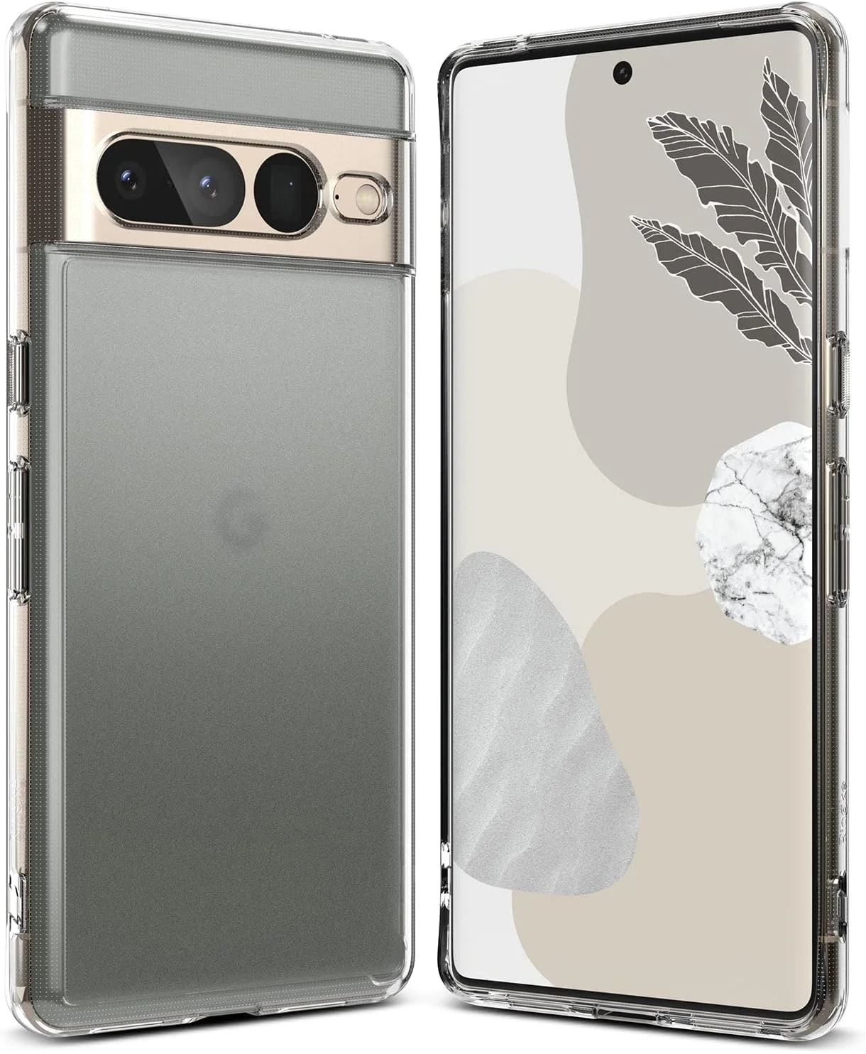 کاور محافظ گوشی رینکه فیوژن سازگار با گوگل پیکسل 7 پرو، با حداقل زرد شدن، ضد خش، پشت سخت شفاف، ضربه گیر TPU، محافظت در برابر افتادن، مناسب برای پیکسل 7 پرو (2022) - مات شفاف