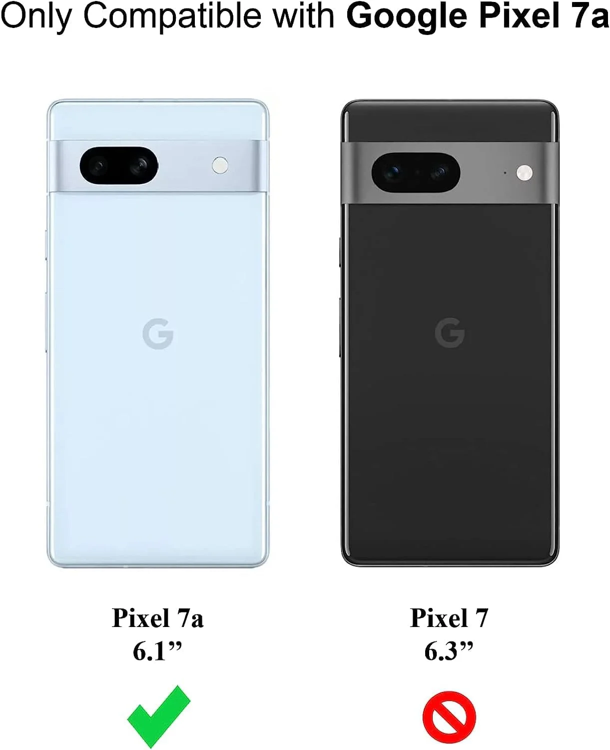 قاب محافظ ژله ای مشکی مات نرم و منعطف TPU برای گوگل پیکسل 7a قاب محافظ ژله ای مشکی مات نرم و منعطف TPU برای گوگل پیکسل 7a