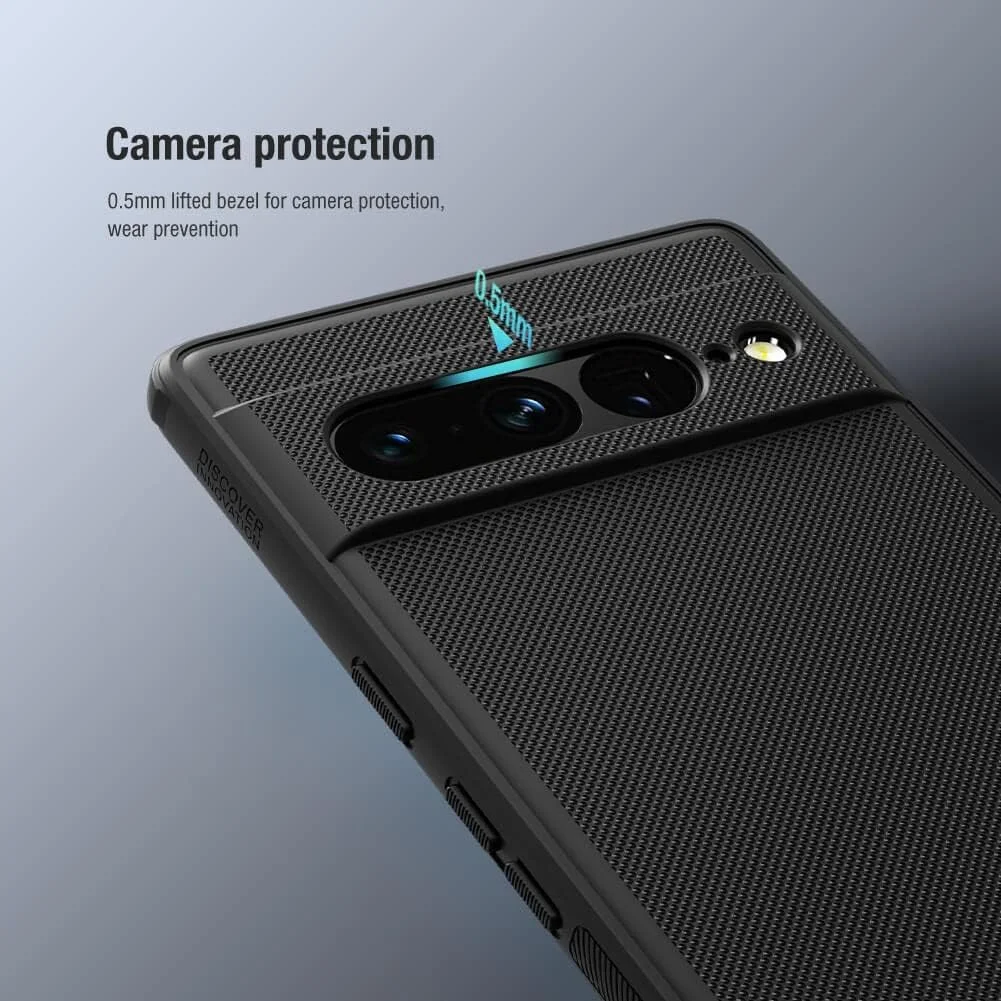 کاور محافظ مات سوپر فراستد شیلد پرو برای گوشی گوگل پیکسل 7 پرو (مشکی)