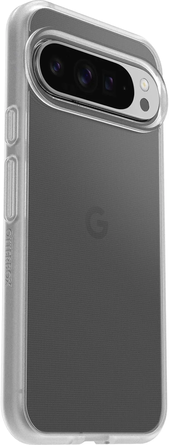 قاب محافظ باریک و مقاوم OtterBox سری Sleek مناسب برای Google Pixel 9 Pro XL، ضد ضربه، ضد سقوط، بسیار نازک، محافظ، تست شده مطابق با استاندارد نظامی، شفاف، بسته بندی غیر خرده فروشی
