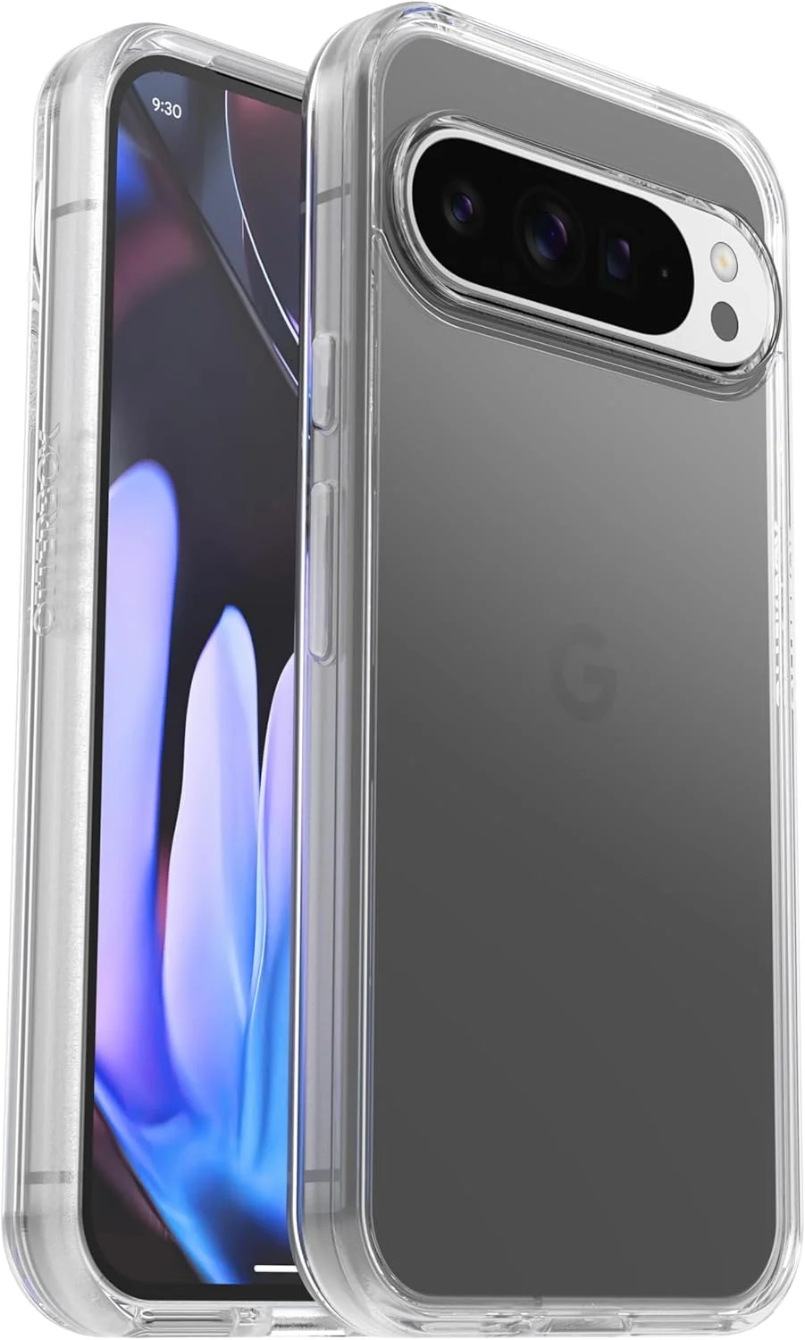 قاب محافظ شفاف OtterBox Symmetry برای Google Pixel 9 Pro XL، ضد ضربه، ضد سقوط، قاب محافظ نازک، تست شده 3 برابر استاندارد نظامی، شفاف قاب محافظ شفاف OtterBox Symmetry برای Google Pixel 9 Pro XL، ضد ضربه، ضد سقوط، قاب محافظ نازک، تست شده 3 برابر استاندارد نظامی، شفاف