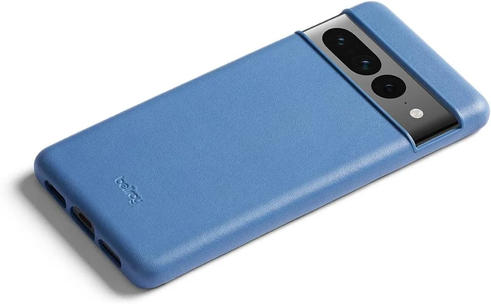 قاب چرمی بلرو برای پیکسل 7 پرو - (قاب باریک گوشی) - BlueDaze