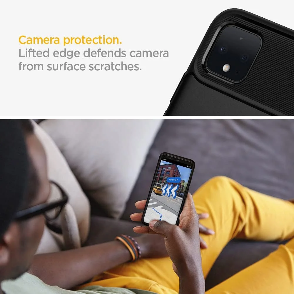 کاور محافظ باریک Spigen Slim Armor مناسب برای گوشی گوگل پیکسل 4 XL - مشکی کاور محافظ باریک Spigen Slim Armor مناسب برای گوشی گوگل پیکسل 4 XL - مشکی