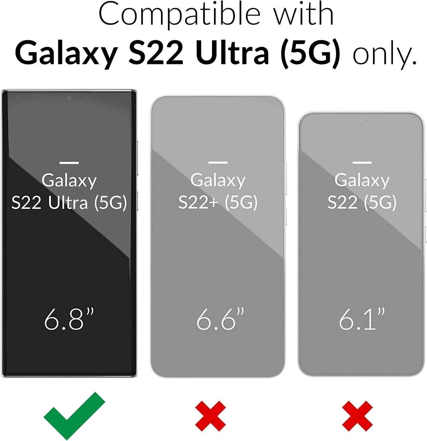 کاور سیلیکونی گوشی سامسونگ گلکسی S22 Ultra، قاب محافظ گوشی، کاور گوشی با روکش مات ژله ای لاستیکی نرم طراحی شده برای سامسونگ گلکسی S22 Ultra 6.8 اینچ (مشکی)