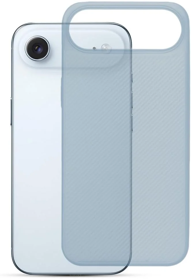 کاور ایر مارگون برای آیفون 17، سری ایر اسکین با بامپر محافظتی کامل، فوق العاده باریک 0.3 میلی متر، وزن سبک 4 گرم (آبی روشن، آی پی 17 ایر)