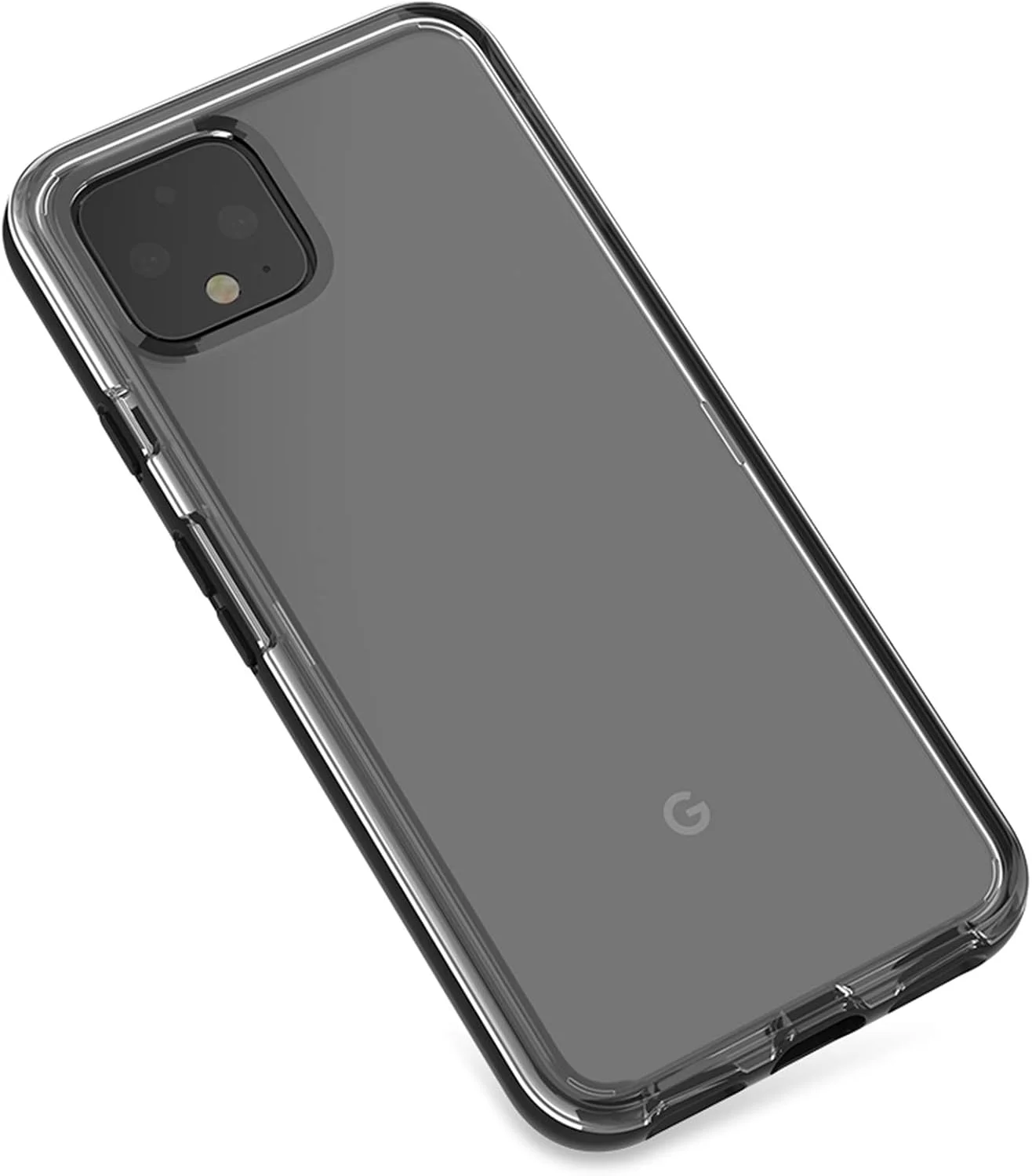 قاب محافظ شفاف موس برای گوگل پیکسل 4XL - شفافیت - قاب محافظ پیکسل 4XL شفاف - مقاوم در برابر خش، شفاف و طراحی باریک - کاور گوشی ضد ضربه