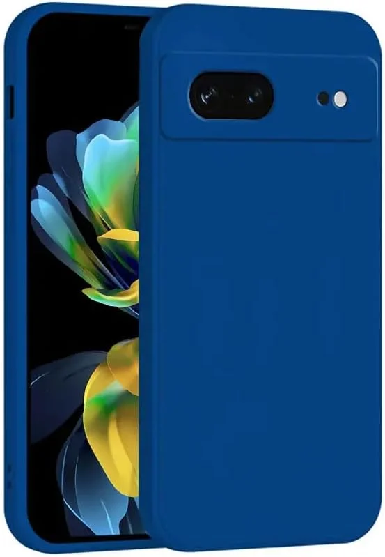 قاب محافظ بادوام و شیک نکست استور، سازگار با گوگل پیکسل 3 XL – کاور سیلیکونی نرم، ضد ضربه و ضد خش، محافظت کامل از دوربین، طراحی باریک و راحت (آبی)