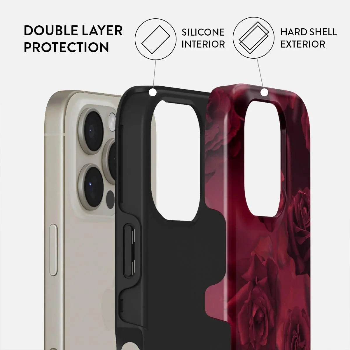 قاب گوشی بورگا سازگار با آیفون 16 پرو مکس - قاب محافظ دو لایه سخت + سیلیکونی - پوشش ضد خش و ضد ضربه (FEMME FATALE، آیفون 16 پرو مکس) قاب گوشی بورگا سازگار با آیفون 16 پرو مکس - قاب محافظ دو لایه سخت + سیلیکونی - پوشش ضد خش و ضد ضربه (FEMME FATALE، آیفون 16 پرو مکس)