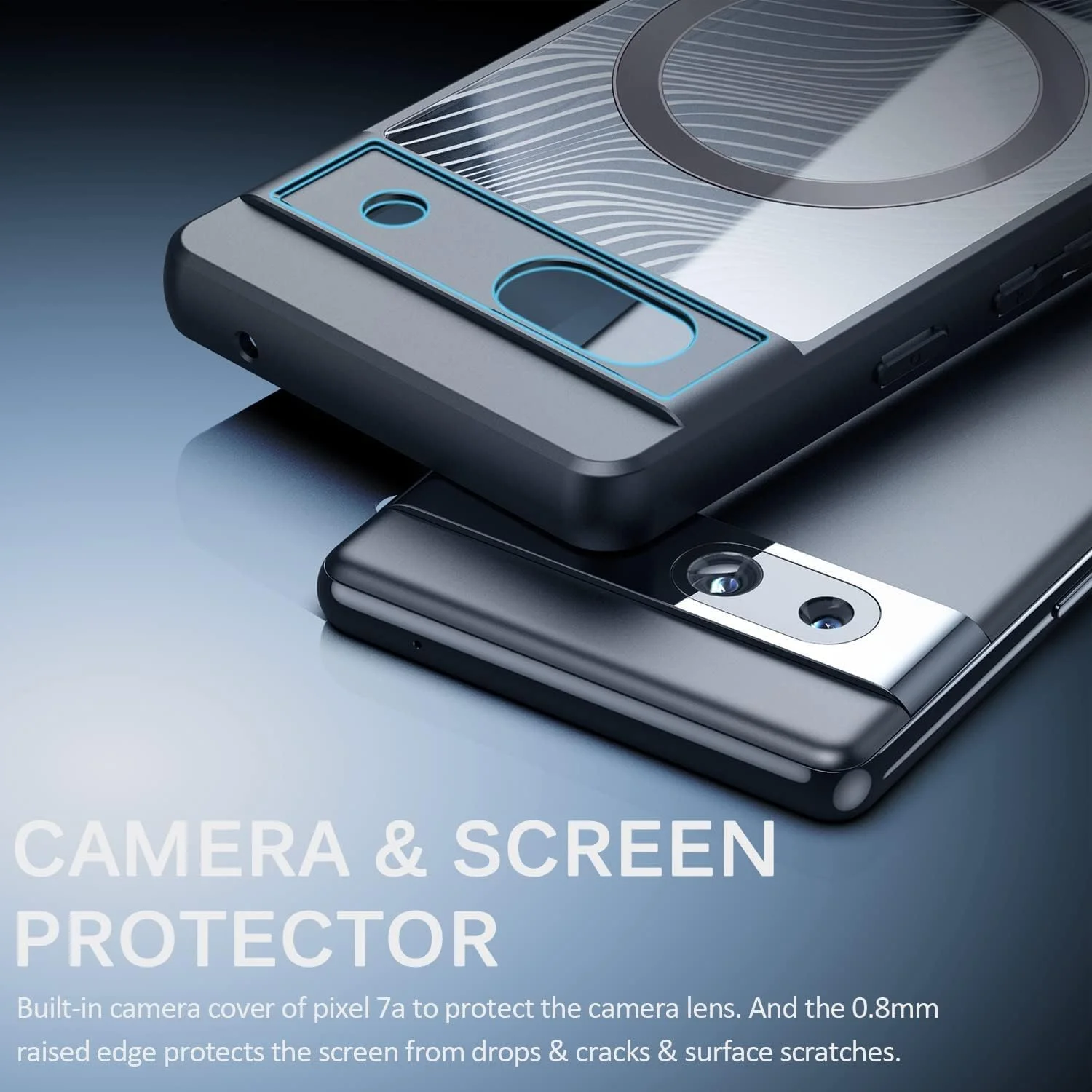کاور محافظ سازگار با گوگل پیکسل 7A، کاور شارژ مگسیف برای پیکسل 7A، کاور محافظ باریک، مات، ضد اثر انگشت و ضد ضربه برای پیکسل 7A، مشکی کاور محافظ سازگار با گوگل پیکسل 7A، کاور شارژ مگسیف برای پیکسل 7A، کاور محافظ باریک، مات، ضد اثر انگشت و ضد ضربه برای پیکسل 7A، مشکی