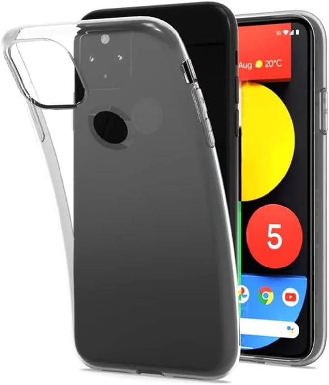 کاور ژله ای مارگون مناسب برای گوشی گوگل پیکسل 5a 5G سایز 6.34 اینچ - شفاف