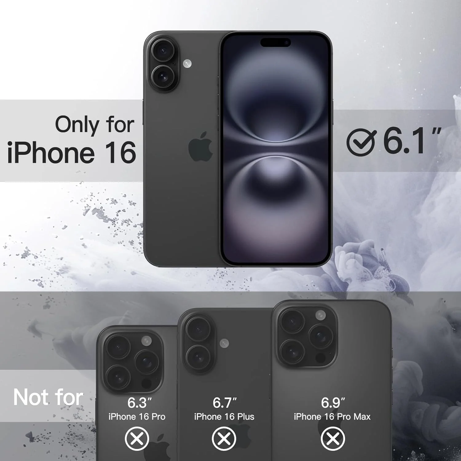 قاب سیلیکونی مایع برای آیفون 16، قاب گوشی باریک و سبک ضد ضربه با پوشش میکروفایبر، پوشش ژله ای لاستیکی TPU نرم سازگار با آیفون 16، تیتانیوم مشکی قاب سیلیکونی مایع برای آیفون 16، قاب گوشی باریک و سبک ضد ضربه با پوشش میکروفایبر، پوشش ژله ای لاستیکی TPU نرم سازگار با آیفون 16، تیتانیوم مشکی