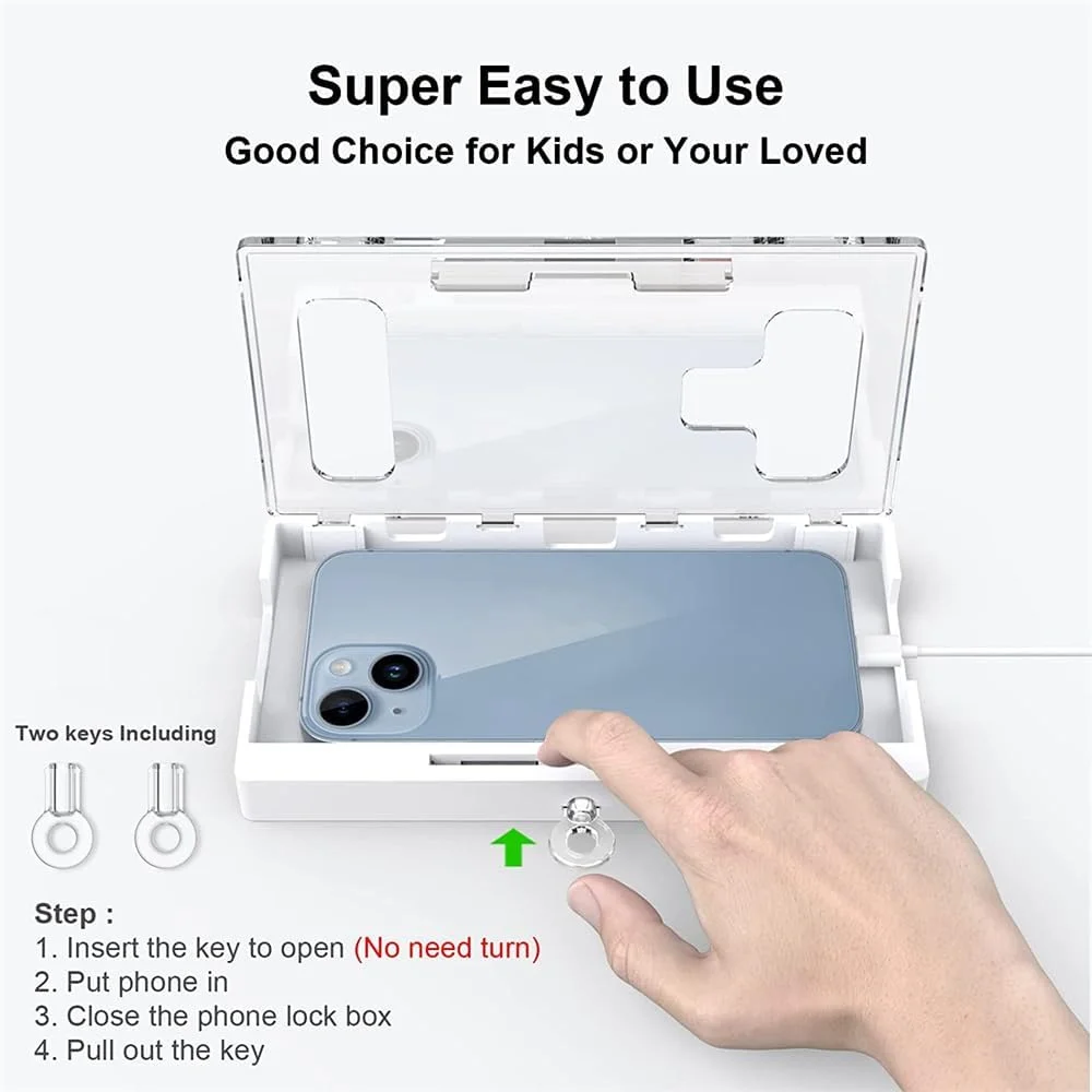 جعبه قفل تلفن، جعبه زندان تلفن همراه برای کمک به کودکان/دانش آموزان برای جلوگیری از اعتیاد به تلفن، قفل تلفن، جعبه های کنترل تلفن برای سریال های اندروید سامسونگ/گوگل/آیفون جعبه قفل تلفن، جعبه زندان تلفن همراه برای کمک به کودکان/دانش آموزان برای جلوگیری از اعتیاد به تلفن، قفل تلفن، جعبه های کنترل تلفن برای سریال های اندروید سامسونگ/گوگل/آیفون