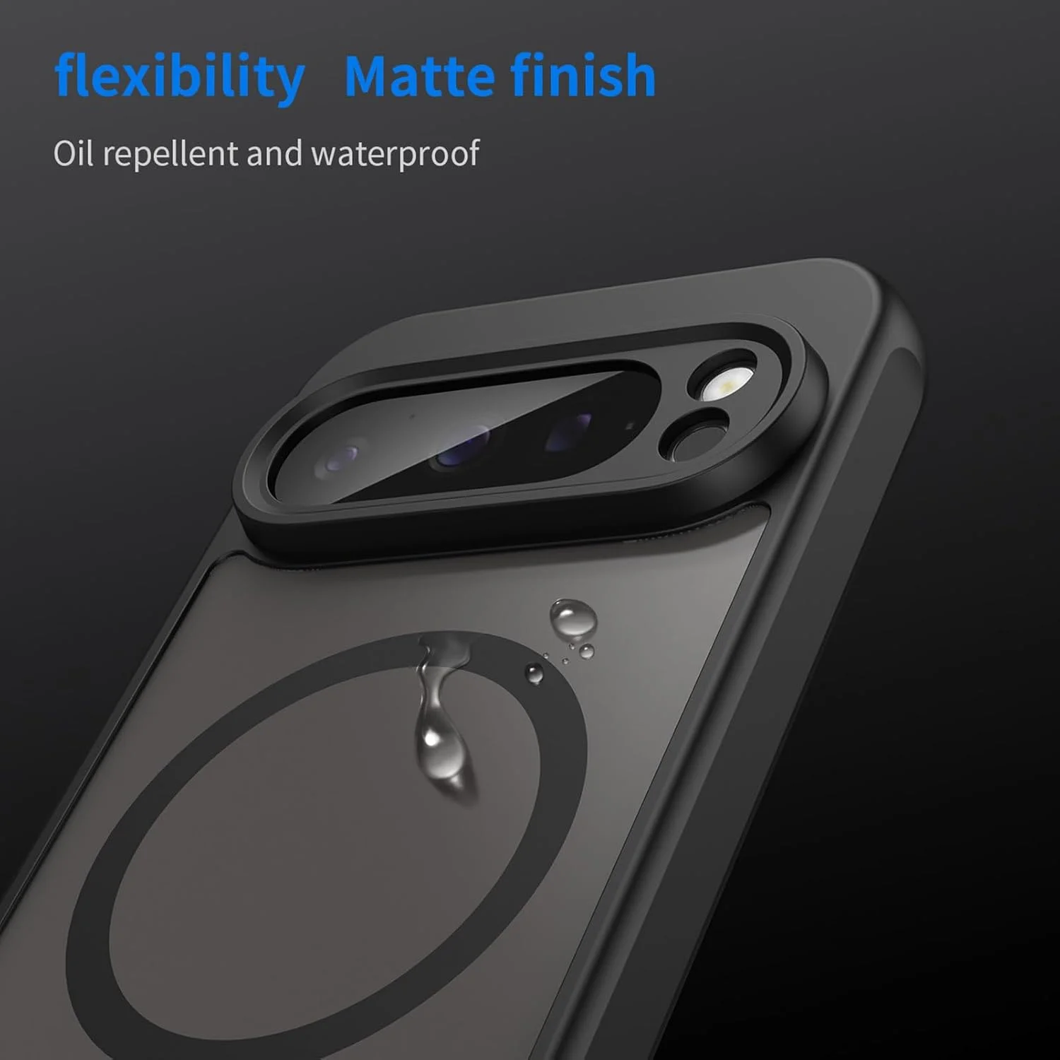 کاور مشکی رنگ Iling مناسب برای گوشی گوگل پیکسل 10 / گوگل پیکسل 10 پرو، سازگار با شارژ مغناطیسی، بسیار نازک، مات و نیمه شفاف، با بامپر سیلیکونی و TPU مقاوم در برابر ضربه کاور مشکی رنگ Iling مناسب برای گوشی گوگل پیکسل 10 / گوگل پیکسل 10 پرو، سازگار با شارژ مغناطیسی، بسیار نازک، مات و نیمه شفاف، با بامپر سیلیکونی و TPU مقاوم در برابر ضربه