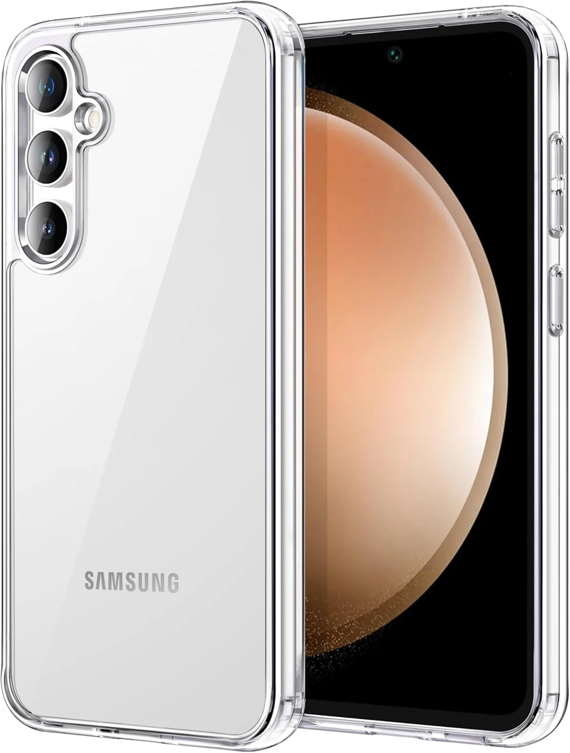 کاور محافظ گوشی JETech برای سامسونگ گلکسی S23 FE 6.4 اینچی، بامپر ضد ضربه با عدم تغییر رنگ، پشت PC سخت ضد خش (شفاف) کاور محافظ گوشی JETech برای سامسونگ گلکسی S23 FE 6.4 اینچی، بامپر ضد ضربه با عدم تغییر رنگ، پشت PC سخت ضد خش (شفاف)