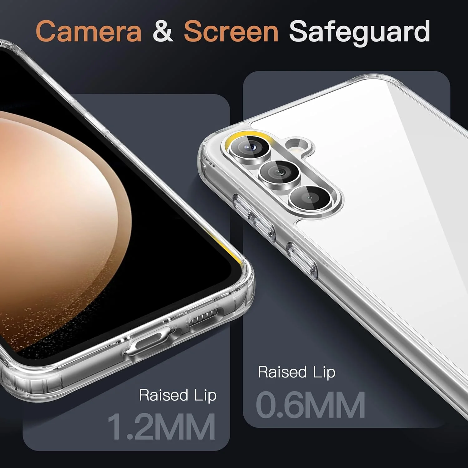 کاور محافظ گوشی JETech برای سامسونگ گلکسی S23 FE 6.4 اینچی، بامپر ضد ضربه با عدم تغییر رنگ، پشت PC سخت ضد خش (شفاف) کاور محافظ گوشی JETech برای سامسونگ گلکسی S23 FE 6.4 اینچی، بامپر ضد ضربه با عدم تغییر رنگ، پشت PC سخت ضد خش (شفاف)