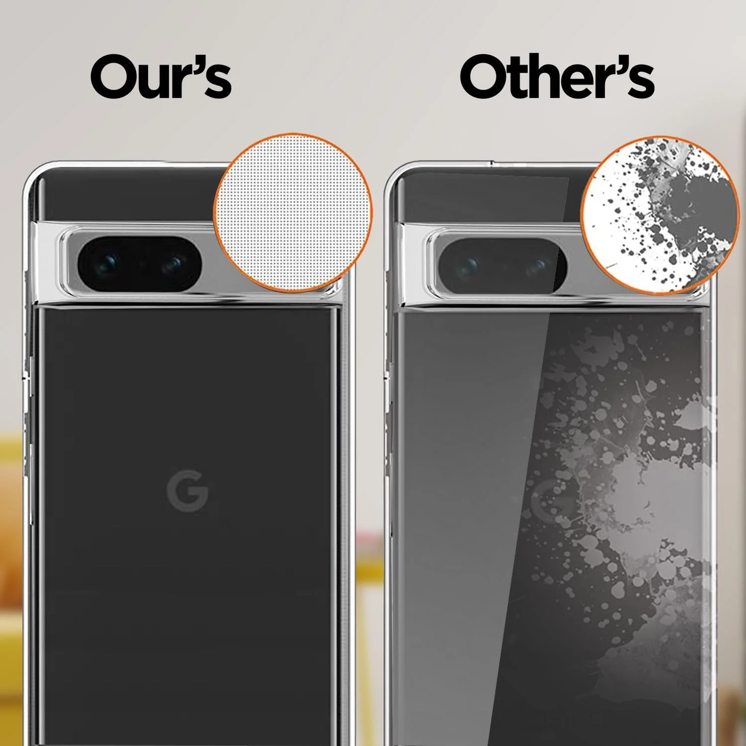 کاور شفاف برای گوشی گوگل پیکسل 8 [کاور ژله‌ای سیلیکونی باریک] [بامپر TPU] [کاور نرم و فوق‌العاده نازک] کاور گوشی پیکسل 8 (6.2 اینچ) (شفاف کریستالی)