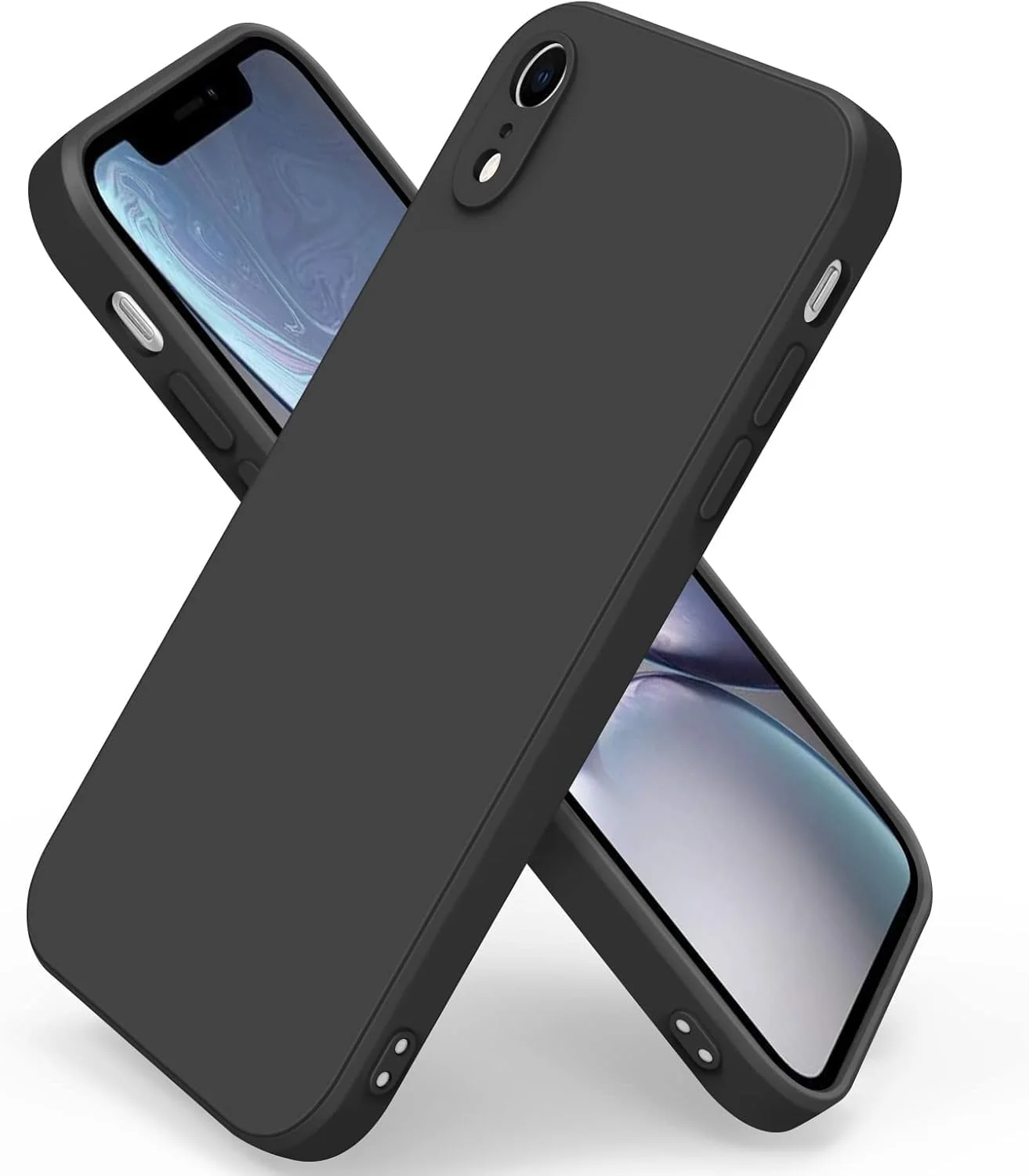 کاور جایگزین BURAQ برای آیفون XR، مشکی، باریک، TPU نرم و انعطاف پذیر، سازگار با آیفون XR کاور جایگزین BURAQ برای آیفون XR، مشکی، باریک، TPU نرم و انعطاف پذیر، سازگار با آیفون XR