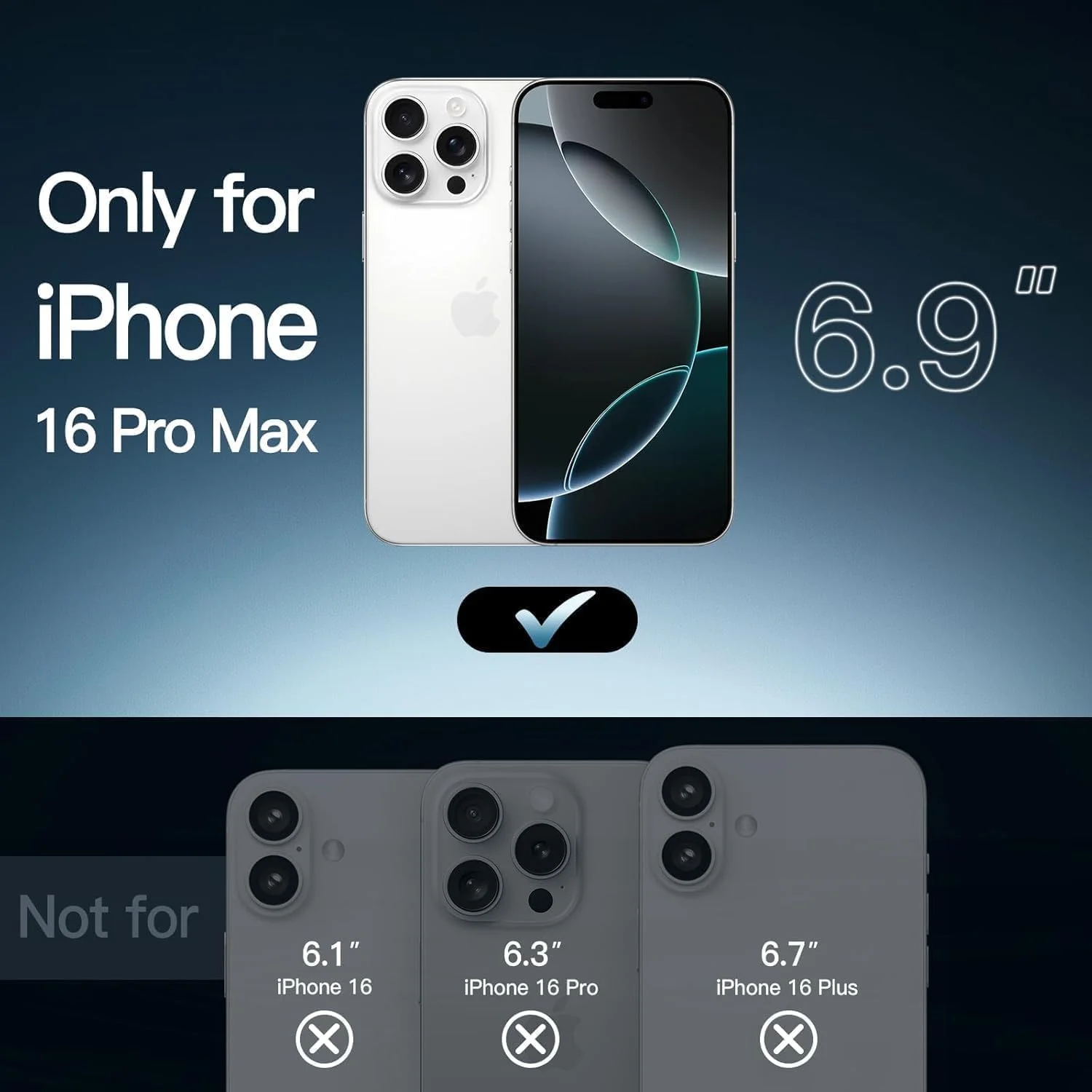 قاب گوشی فلزی نگهدارنده لنز. قاب محافظ شفاف مغناطیسی رینگی برای آیفون 16 پرو مکس، محافظت ضد ضربه با درجه نظامی سازگار با شارژ بی سیم مگسیف، مشکی قاب گوشی فلزی نگهدارنده لنز. قاب محافظ شفاف مغناطیسی رینگی برای آیفون 16 پرو مکس، محافظت ضد ضربه با درجه نظامی سازگار با شارژ بی سیم مگسیف، مشکی