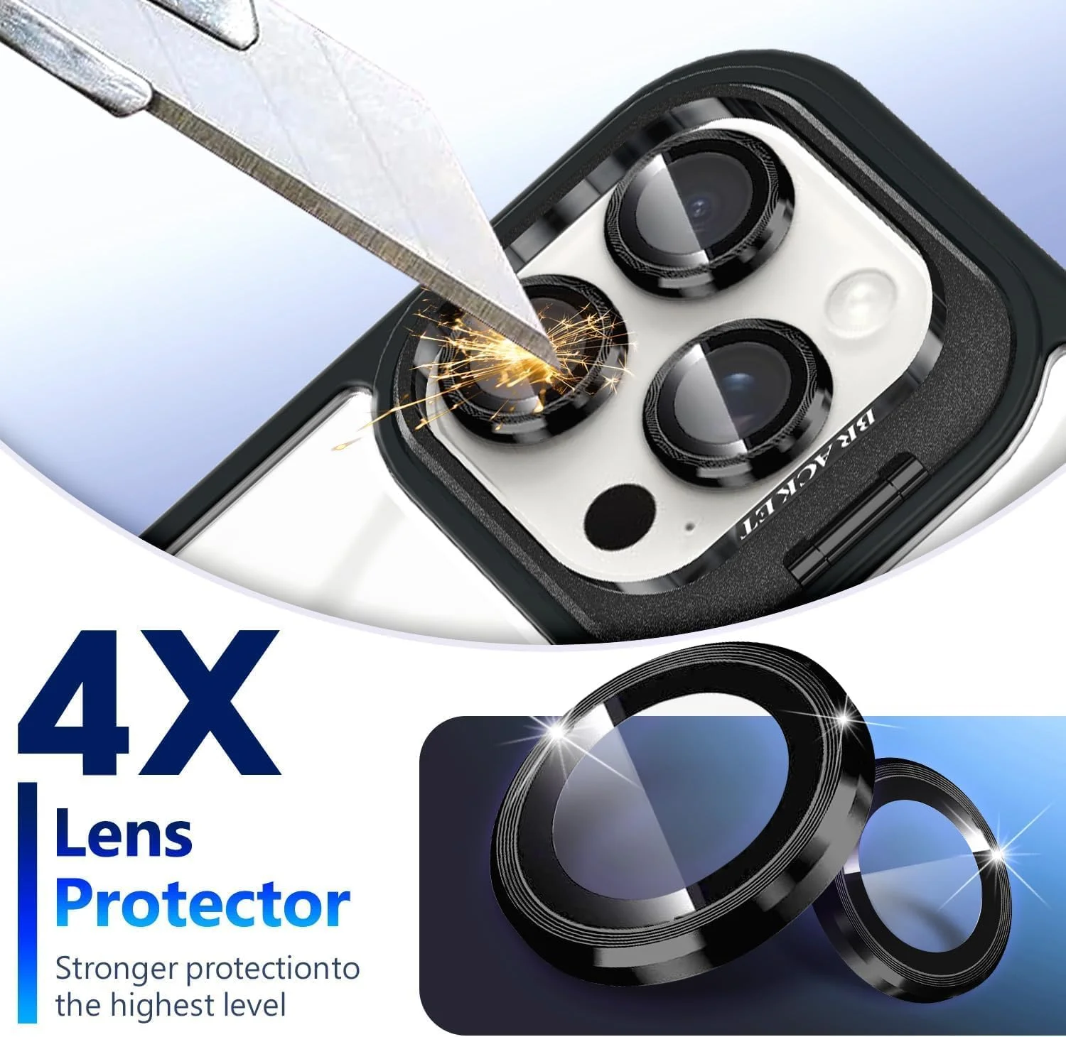 قاب گوشی فلزی نگهدارنده لنز. قاب محافظ شفاف مغناطیسی رینگی برای آیفون 16 پرو مکس، محافظت ضد ضربه با درجه نظامی سازگار با شارژ بی سیم مگسیف، مشکی قاب گوشی فلزی نگهدارنده لنز. قاب محافظ شفاف مغناطیسی رینگی برای آیفون 16 پرو مکس، محافظت ضد ضربه با درجه نظامی سازگار با شارژ بی سیم مگسیف، مشکی