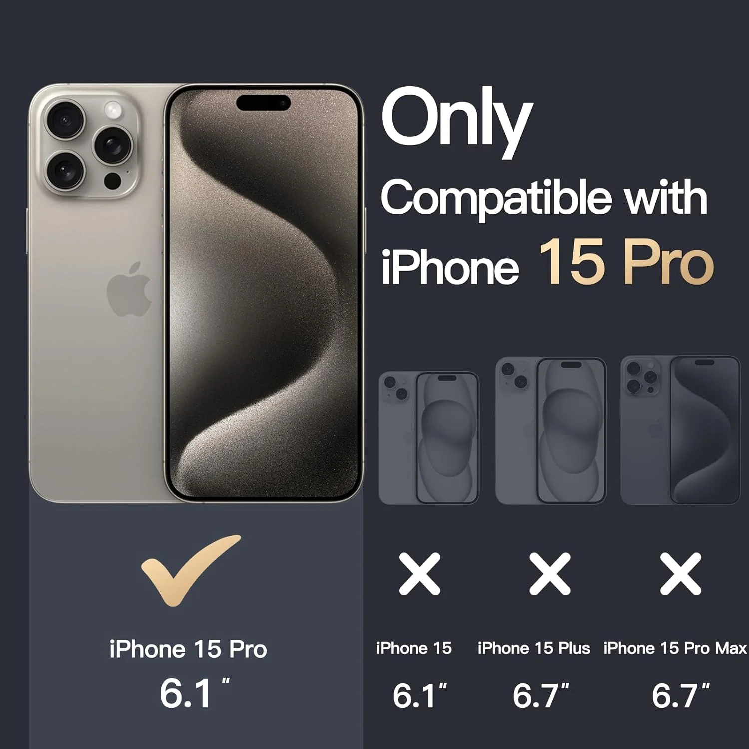 کاور آهنربایی JETech برای آیفون 15 پرو 6.1 اینچی، سازگار با شارژ بیسیم MagSafe، کاور ضربهگیر ضد ضربه، پشت شفاف ضد خش (شفاف) کاور آهنربایی JETech برای آیفون 15 پرو 6.1 اینچی، سازگار با شارژ بیسیم MagSafe، کاور ضربهگیر ضد ضربه، پشت شفاف ضد خش (شفاف)