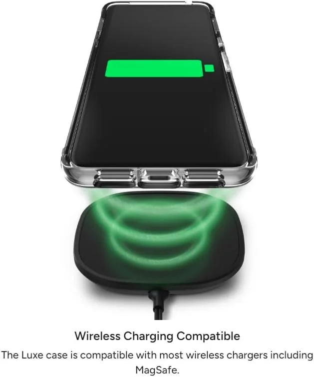 قاب محافظ گوشی گوگل پیکسل 8 پرو ZAGG Luxe – طراحی باریک و شیک با محافظت در برابر سقوط از ارتفاع 3 متری، ساخته شده از 100% مواد بازیافتی، سازگار با شارژ بیسیم، شفاف قاب محافظ گوشی گوگل پیکسل 8 پرو ZAGG Luxe – طراحی باریک و شیک با محافظت در برابر سقوط از ارتفاع 3 متری، ساخته شده از 100% مواد بازیافتی، سازگار با شارژ بیسیم، شفاف