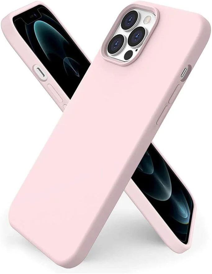 قاب گوشی آیفون 12 پرو مکس، پوشش سیلیکونی مایع نرم و با کیفیت، محافظت کامل از بدنه، ضد خش، ضد ضربه، محافظت در برابر سقوط، باریک، بامپر لاستیکی (صورتی) قاب گوشی آیفون 12 پرو مکس، پوشش سیلیکونی مایع نرم و با کیفیت، محافظت کامل از بدنه، ضد خش، ضد ضربه، محافظت در برابر سقوط، باریک، بامپر لاستیکی (صورتی)