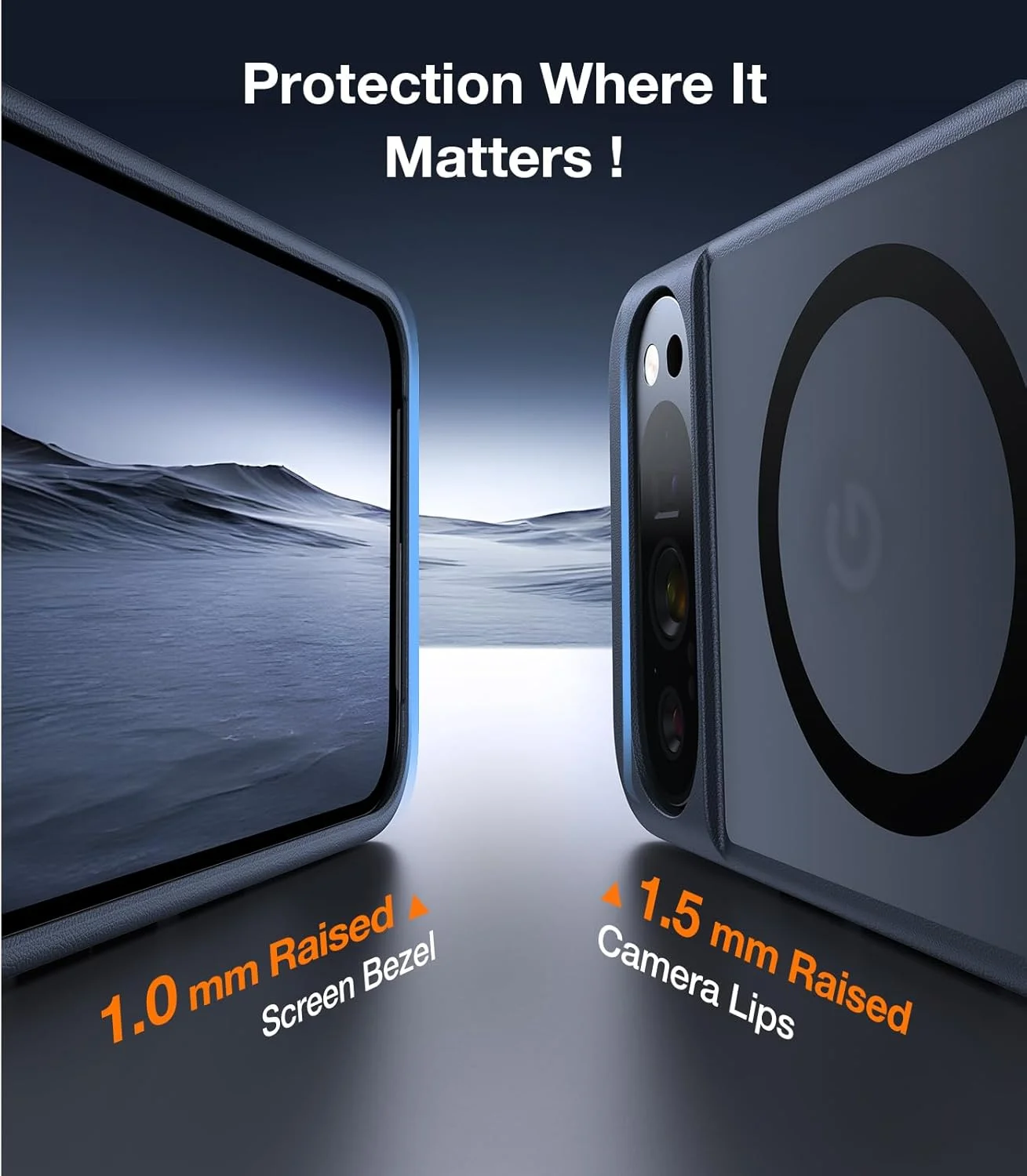 کاور محافظ آهنربایی و استند دار TORRAS برای گوشی گوگل پیکسل 9 پرو / پیکسل 9، سازگار با MagSafe، محافظت در برابر سقوط از ارتفاع 3.6 متری، طراحی باریک، دارای استند داخلی، مشکی مات نیمه شفاف کاور محافظ آهنربایی و استند دار TORRAS برای گوشی گوگل پیکسل 9 پرو / پیکسل 9، سازگار با MagSafe، محافظت در برابر سقوط از ارتفاع 3.6 متری، طراحی باریک، دارای استند داخلی، مشکی مات نیمه شفاف