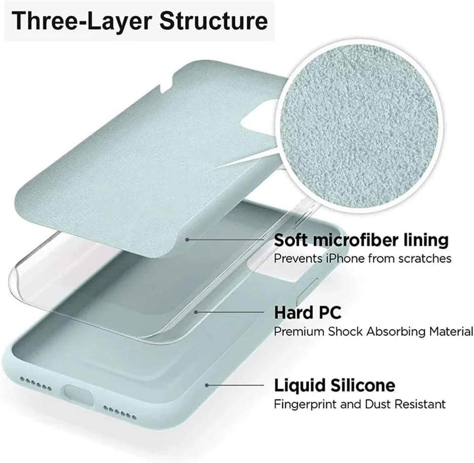 قاب گوشی آیفون 12 پرو مکس، پوشش سیلیکونی مایع نرم و با کیفیت، محافظت کامل از بدنه، ضد خش، ضد ضربه، محافظت در برابر سقوط، باریک، بامپر لاستیکی (صورتی) قاب گوشی آیفون 12 پرو مکس، پوشش سیلیکونی مایع نرم و با کیفیت، محافظت کامل از بدنه، ضد خش، ضد ضربه، محافظت در برابر سقوط، باریک، بامپر لاستیکی (صورتی)