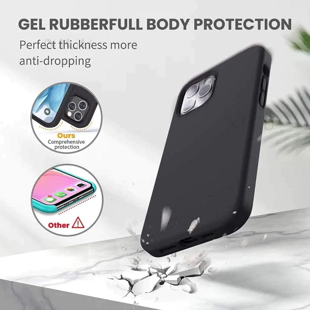 قاب گوشی آیفون 12 پرو مکس، پوشش سیلیکونی مایع نرم و با کیفیت، محافظت کامل از بدنه، ضد خش، ضد ضربه، محافظت در برابر سقوط، باریک، بامپر لاستیکی (صورتی) قاب گوشی آیفون 12 پرو مکس، پوشش سیلیکونی مایع نرم و با کیفیت، محافظت کامل از بدنه، ضد خش، ضد ضربه، محافظت در برابر سقوط، باریک، بامپر لاستیکی (صورتی)